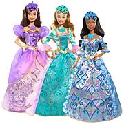 Barbie Three Musketeers Co-Stars Gown Dolls Wave 2 Case